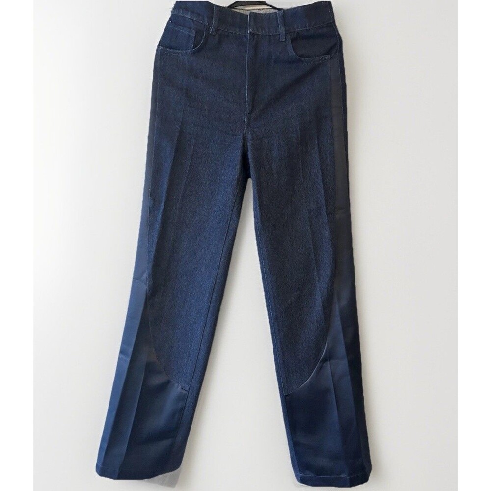 SPORT MAX by Max Mara Cotton Polyester Jeans Women’s Navy SZ 26 Italy